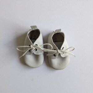 Piper Finn White Lace Up Booties 2